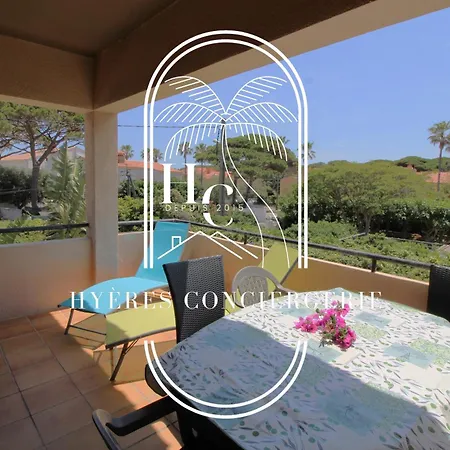 Rose De Sel 3 Plage A Pieds Bergerie Pk Terrasse By Hc Apartment Hyeres